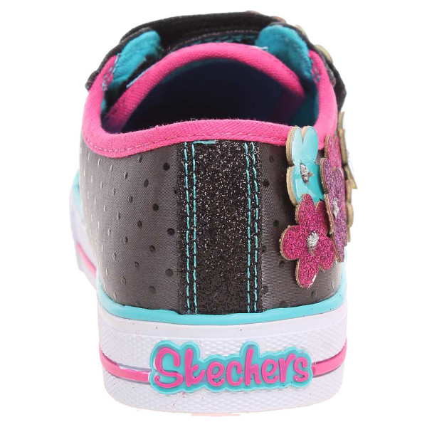 detail Skechers Pretty Blossoms black-multi