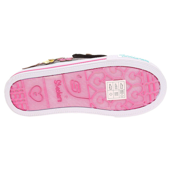 detail Skechers Pretty Blossoms black-multi