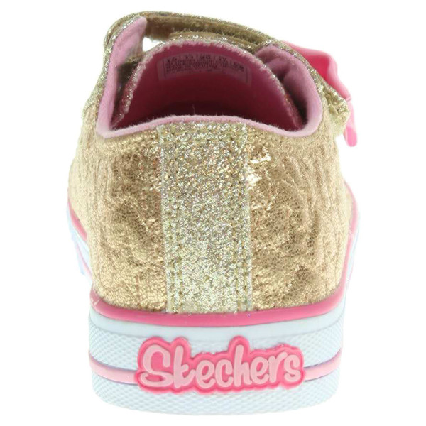 detail Skechers Starlight Style gold-pink