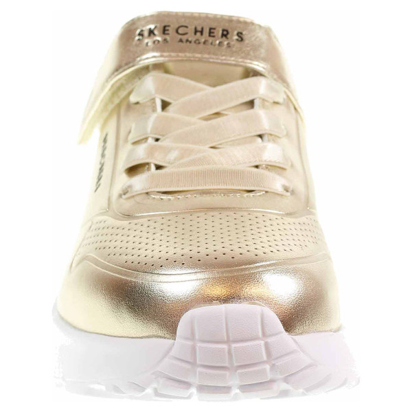 detail Skechers Uno Lite - Chrome Steps gold