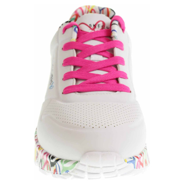 detail Skechers Uno Lite - Lovely Luv white-multi