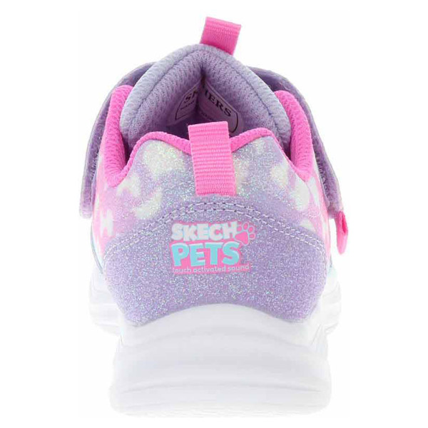 detail Skechers S-Lights Glimmer Kicks – Skech Pets lavender-hot pink