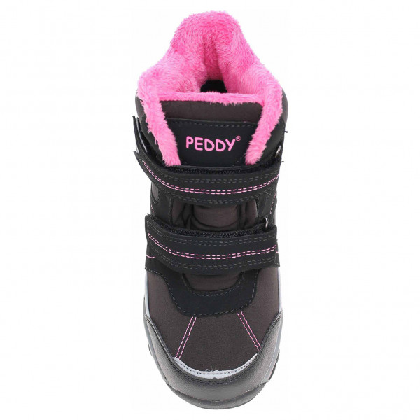 detail Dívčí sněhule Peddy P1-631-29-01 black-pink