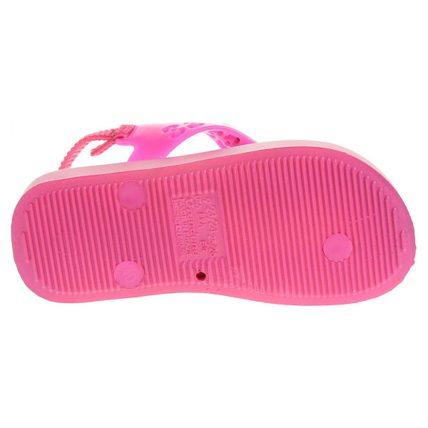 detail Dívčí plážové sandály Ipanema 26047 23321 pink-pink-white