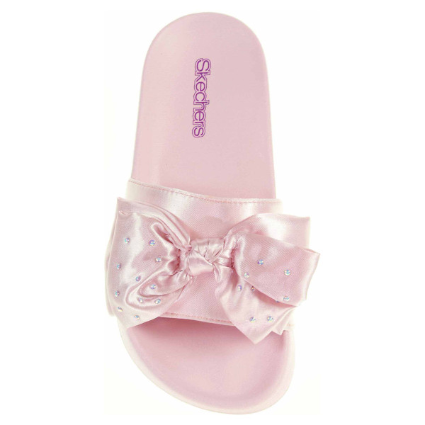 detail Skechers Sunny Slides - Satin Shimmy pink