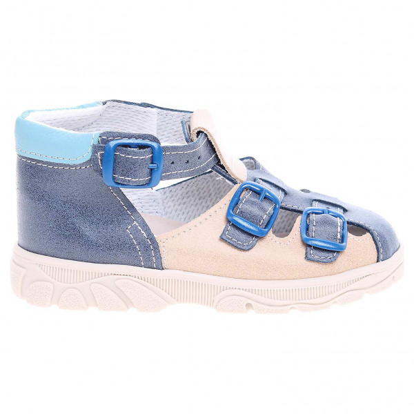 detail Chlapecké sandály JV0005a-012 modrá-béžová