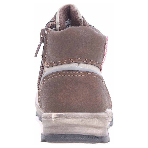 detail Chlapecká kotníková obuv Peddy PV-622-34-02 hnědé