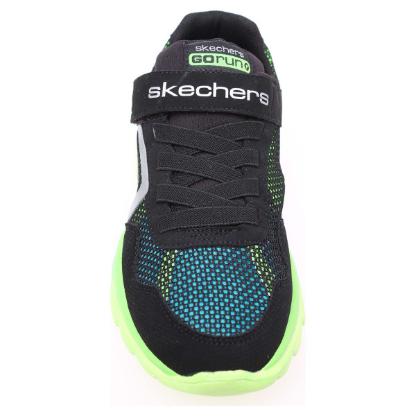 detail Skechers Lil Rider black-lime