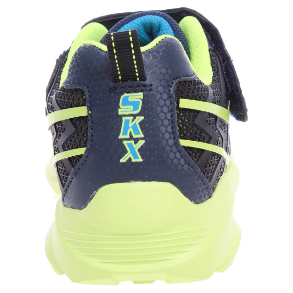 detail Skechers Broozer navy-lime