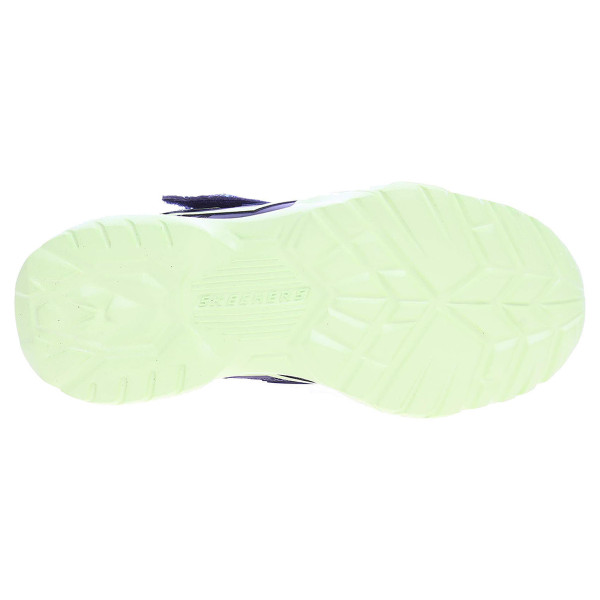 detail Skechers Broozer navy-lime