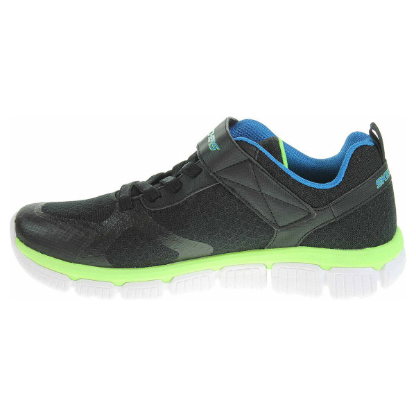 detail Skechers Skech-Flex 2.0 - Swift Pulse blk-blue-lime