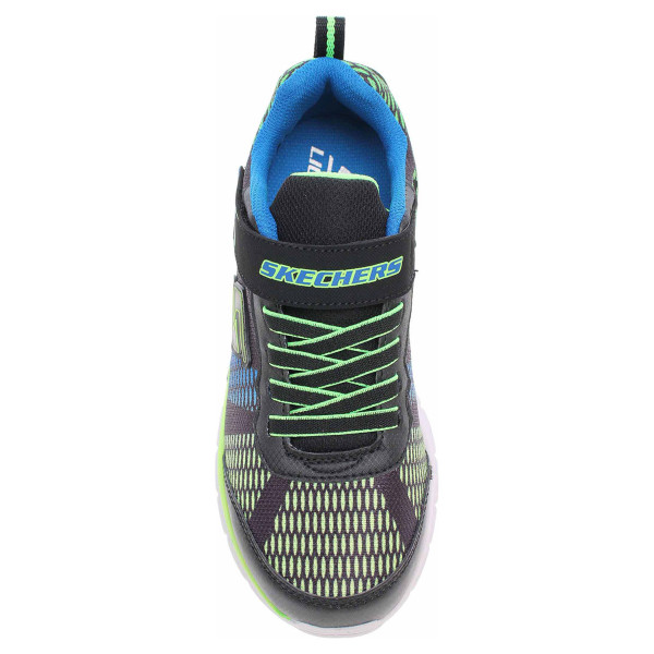 detail Skechers S Lights-Erupters II - Lava Wave black-blue-lime