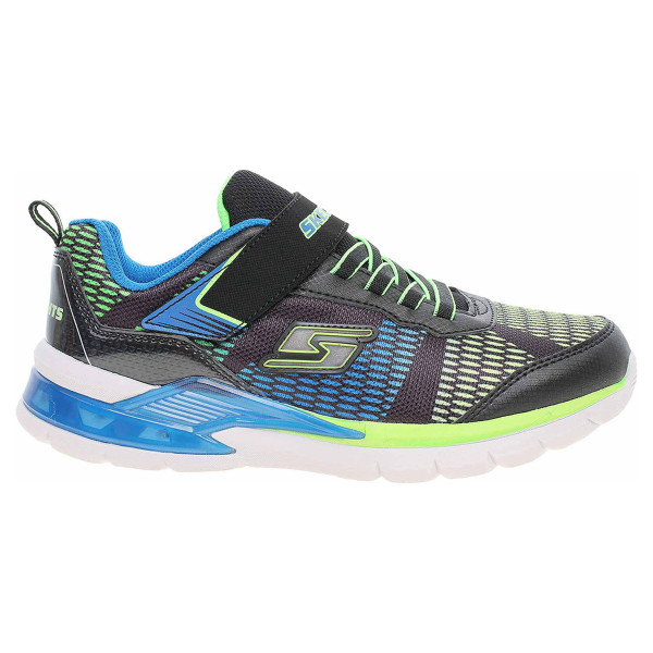 detail Skechers S Lights-Erupters II - Lava Wave black-blue-lime