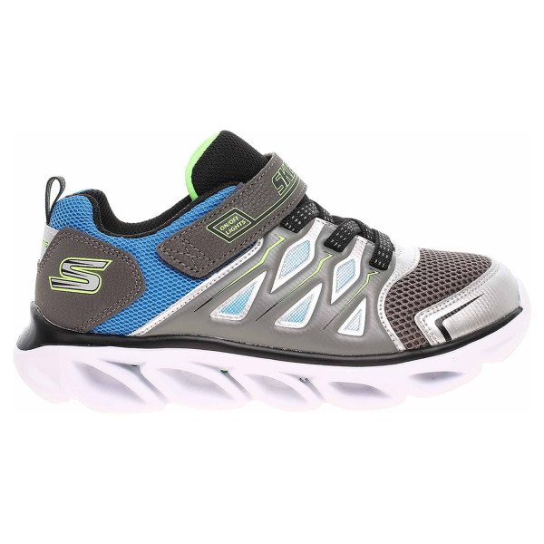 detail Skechers S Lights - Hypno-Flash 3.0 silver-blue