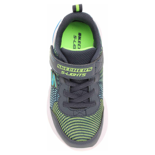 detail Skechers S Lights - Erupters IV navy-lime