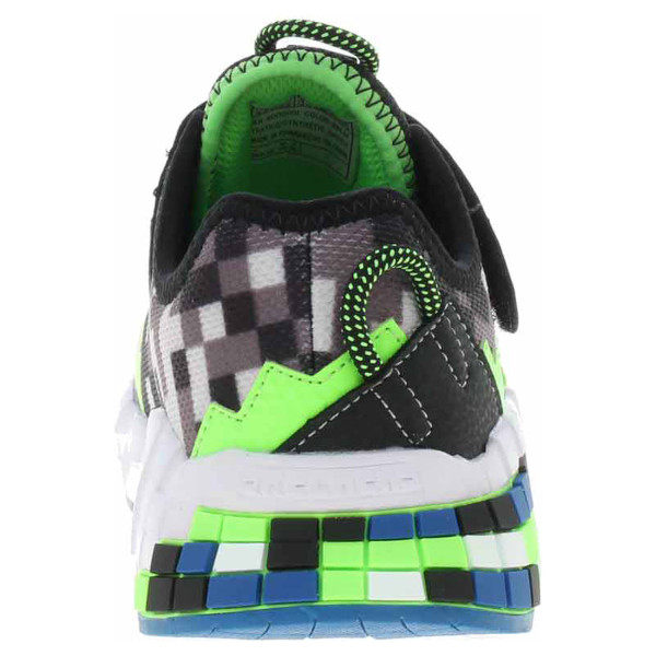 detail Skechers Mega-Craft black-blue-lime